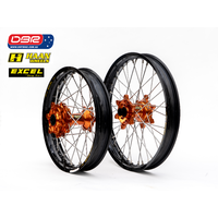 Haan Wheels Australia "Factory" RALLY Spec Wheel Set  :  KTM 450 RR. 21" Front,  18" Rear Cush Drive
