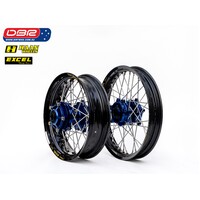 Haan Wheels Australia "Factory" Supermotard Spec Wheel Set. Husaberg FE 250 300 390 450 570 650