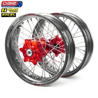 Haan "Factory" Supermotard Spec Wheel Set. Honda CR / CRF / CRF-X / CRF-L / CRF-RX.   