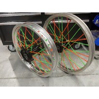 DNA Wheels Motorcross Spec Wheel Set. Honda CR CRF CRF-X . 21"Front 19"Rear