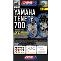 Haan Wheels Australia "Factory" Adventure Spec Yamaha T 700.  Wheel Rear.