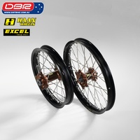 Haan Wheels Australia "Factory" MINI Spec Wheel  SET  :  Kawasaki KX 85 Small Wheel and Big Wheel
