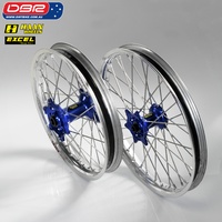 Haan "Factory" Motorcross Spec Wheel Set. Husqvarna TC / FC / TX / FX / TE / FE . 21"Front 19"Rear