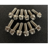 MAKO 360 Australia   Bolt   8 x 20mm    Steel   (Silver)     QTY : 12