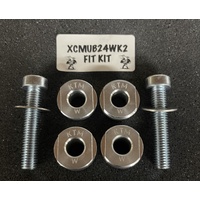 MAKO 360 Australia   BOLT MOUNT KIT   SUB   KTM  (24->C)  EXC / EXCF / XCW.   SUB MOUNT APPLICATIONS     ( Not 6 Day models with Billet Clamps).  2 x 