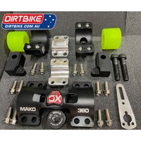 Mako 360 Australia :  + Scotts SUB Mount adapters. (KHG A) KTM Husqvarna Gas Gas Husaberg Sherco Beta