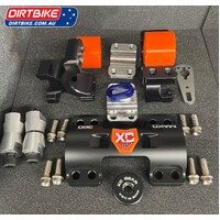 Mako 360 Australia :  (KHG L)  Base Unit  +  Scotts SUB Mount.  KTM 690, Husqvarna 701, Gas Gas EC700