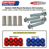 Scotts Sub Rubber Bush Kit and Bolts QTY 4  