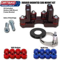 Scotts Steering Damper Australia Kit Beta: (18-Current) 4 Strokes. 5826-02R Sub Mount Rubber