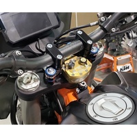 Scotts Steering Damper Mount Kit Australia KTM 790 (19-> Current) Sub Rubber +8mm Linkarm Required