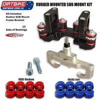 Scotts Steering Damper Mount Kit Australia KTM (9165) (SM 90 00 33) Sub1290 (21-Current)  RUBBER Damped kit