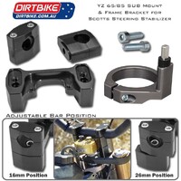 Scotts Steering Damper Australia Kit Yamaha YZ 65 / 85. Sub Mount. (5527)