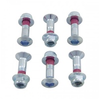 DBR Sprocket Bolt Kit [Bolt Kit: Chrome]