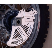 Husaberg 2009 Rear Disc Protector & Brake Carrier