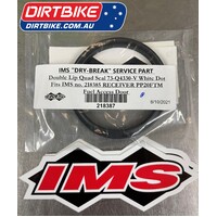 IMS Fuel Tanks Australia  Dry Break Reciever     Probe Inner Double Lip Quad Seal : 218387