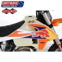 IMS Fuel Tank Australia   4.5 Gallon    "DRY BREAK"    CLEAR  :  KTM (20-23)   EXCF   250 / 350 / 450 / 500.   (19-22)   SXF / XCF   250 / 350 / 450. 