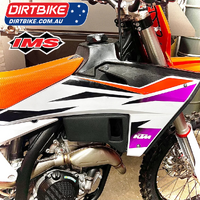 IMS Fuel Tanks Australia   113 352-BK  :  KTM 4.5 Gallon  BLACK Screw Cap  (24-C) EXCF 250 / 350 / 450 / 500. (23-C) SXF / XCF 250 / 350 / 450. (22-C)