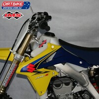 IMS Fuel Tank Australia   2.6 Gallon    "SCREW CAP"    CLEAR  :  Suzuki RMZ 450   (08-17).    RMX  450Z   (10-20).