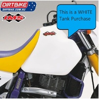 IMS Fuel Tanks Australia   115 518-WH  :  Suzuki 4.9 Gallon  WHITE Screw Cap  DR 650      1996->Current