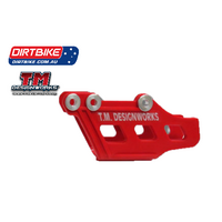 Dirtbike Australia TM Designworks Chain Guides Honda (C ):   RED   MX  Shell Only