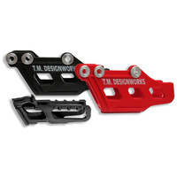 DBR TM Designworks Chain Guide  Shell/Irb  Honda  C  RED  :  (05-07) CR125/250R,  (05-06) CRF 250/450R,  (05-07) CR450X,  (06) CRF250X
