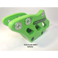 DBR TM Designworks Australia Rear Chain Guides Kawasaki Extreme C : Green (09->C) KXF450,  (09->C) KXF 250,  (13->C) KLX450