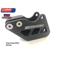 DBR TM Designworks Australia Chain Guide KTM A Colour Black. KTM Early, Beta Early , Husaberg Early