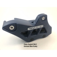 DBR TM Designworks Australia Chain Guides KTM C Extreme. Colour Blue Husky. KTM, Husqvarna, Sherco, Gas Gas, Husaberg 