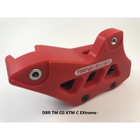 DBR TM Designworks Australia Chain Guides KTM C Extreme. Colour Red. KTM, Husqvarna, Sherco, Gas Gas, Husaberg 