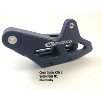 DBR TM Designworks Australia Chain Guides KTM C MX / SX. Colour Blue Husky. KTM, Husqvarna, Sherco, Gas Gas, Husaberg 