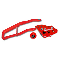 DBR TM Designworks  Slide & Guide Kit  Extreme   Honda  D  :  (08-14) CRF450X,  (07-14) CRF250X,  (07-08) CRF450R,  (07-09) CRF250R,       Red