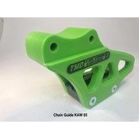 Dirt Bike Rear Chain Guide Extreme Kawasaki KX 85 & KX 100 : Green