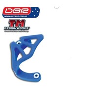 TM Designworks Australia  Quad  CASE SAVER + Integrated Sprocket Cover   YAM   :   RAPTOR 700   BLUE