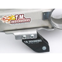DBR TM Designworks Australia QUAD REAR CHAIN GUIDE Yamaha RAPTOR 700 (06-Current) Black. plus mounting bracket