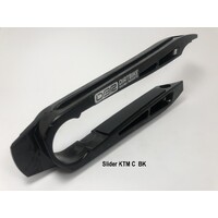 TM Designworks Australia Slider Extreme  KTM  C  :  (08-11)  EXC / EXCF.   (07-10)  SXF / SX / XC.   (09-12)  Husaberg.   Black