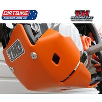 TM Designworks Australia Skid Plate  455 b  :  (16-18)  KTM  450  SXF/ XCF. (16-18) HUS  450  FC / FX. (17-23)  KTM  450/500  EXCF. (17-23) FE 450/500