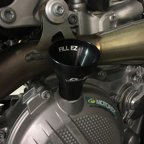 DBR KTM / Husky Billet Oil Funnel - Fits all 2016 to current