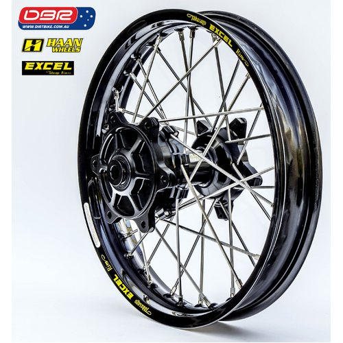 Haan Australia "Factory" Rally Spec Wheel 18 " Cush Drive. Husqvarna TC / FC / TX / FX / TE / FE .