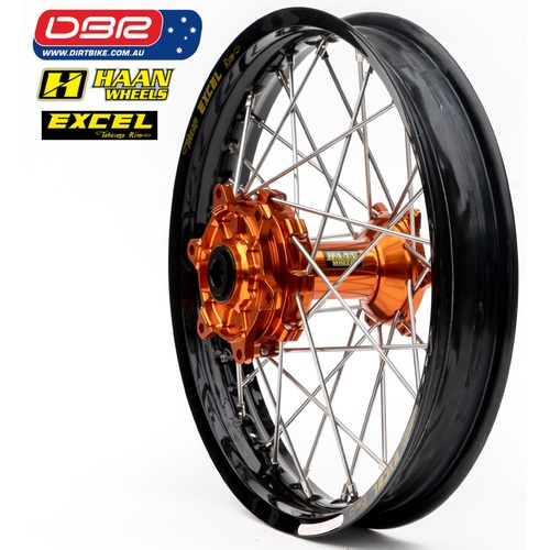 Haan Wheels Australia "Factory" RALLY Spec KTM REAR 18" CUSH DRIVE. KTM EXC / EXCF / SX / SXF / XC.