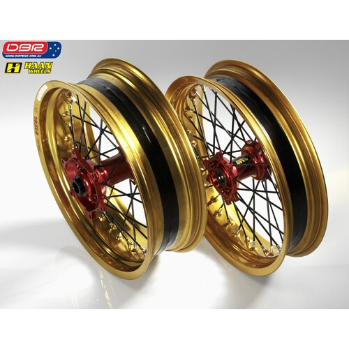 Haan Wheels Australia "Factory" Supermotard Spec Set. Sherco. 