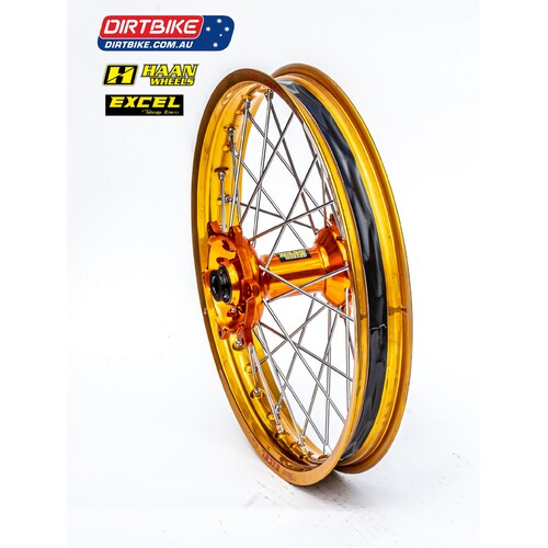 Haan Wheels Australia "Factory" Enduro Spec  REAR Wheel 18". KTM SX / SXF / XC / EXC / EXCF / EXCW.