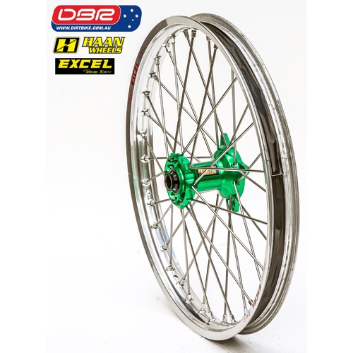 Haan "Factory" Motorcross Spec Wheel. Kawasaki KX KXF KLX. 21"Front 