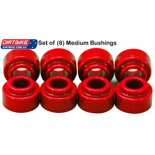 Scotts Steering Damper Australia  :   Scotts Rubber Sub Mount Rubbers RED ( Medium)