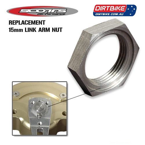 Scotts Steering Damper Dirtbike Australia Scotts Acc #22  4010-01  Nut for Link Arm