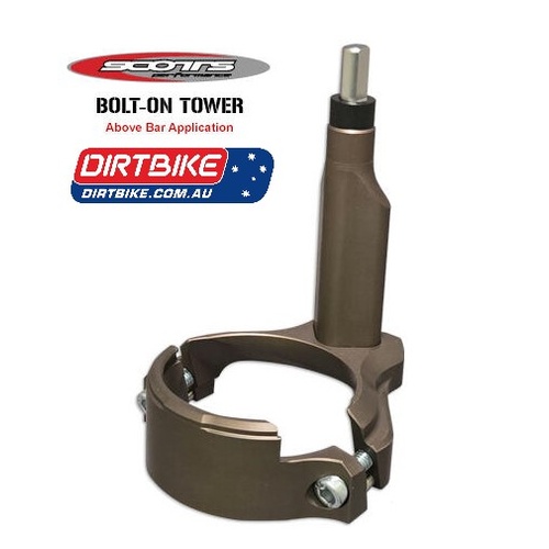 Scotts Damper Australia TOP Frame Bracket ONLY (6129) KTM  (24-C)   EXC / EXCF / XCW.  GAS Gas  (24-C)