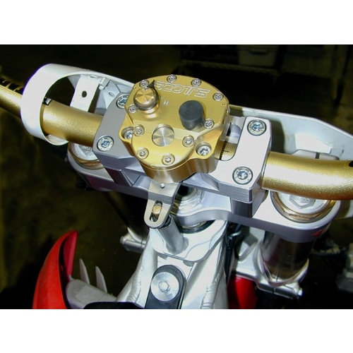 Scotts Damper Australia     (Mount Kit ONLY)   TOP   :   (6762) (BCL 106 40 34) O/S Bar CRF 450 R 09-12, CRF 250 R 10-13 (BM-OS-2534H-70)