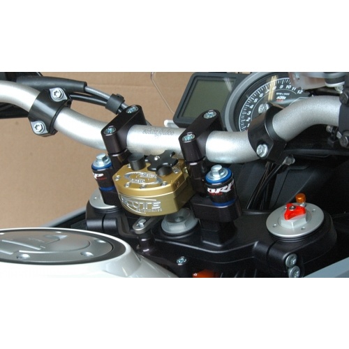 Scotts Steering Damper Mount Kit KTM (9164) (SM 90 00 33) Sub 1090 / 1190 / 1290 >  RUBBER Damped kit 2013->Current Australia