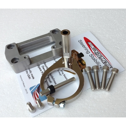 Scotts Steering Damper Suzuki TOP Mount Kit. DRZ 400 Enduro. Australia
