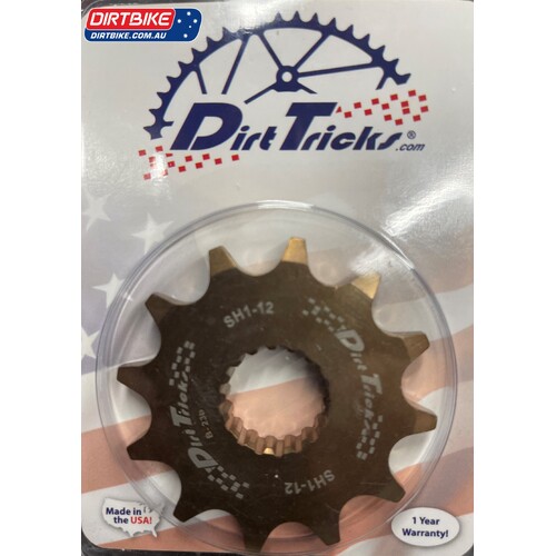 Dirttricks Australia Sprocket Sherco (12)  :   SE-R  250/300  2T (21->C).   SEF-R 250/300 4T  (21->C).