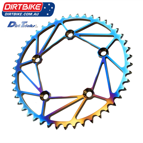 Dirt Tricks Australia MINI Rear Sprocket YAM 65 Zirconium